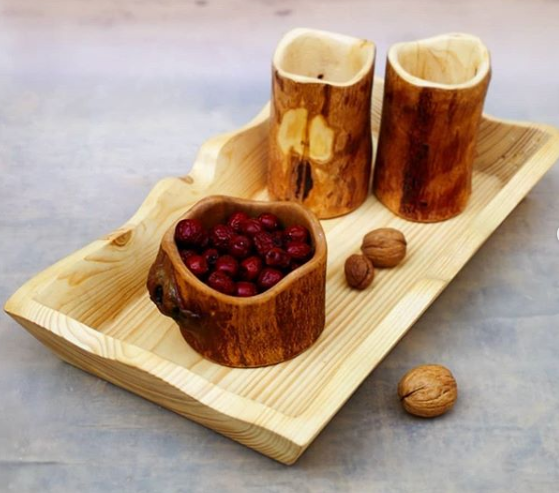 Wooden Serving Bowls And Trays