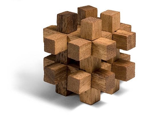 Wooden Burr Puzzle