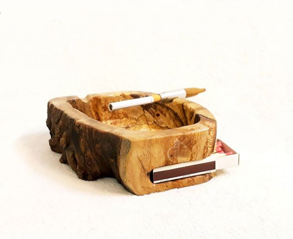 wooden Ashtray