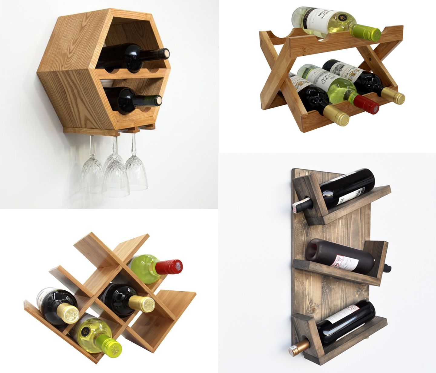  wine rack woodworking design
